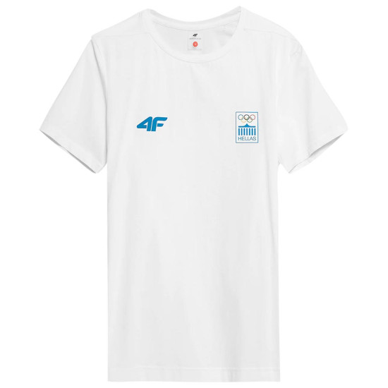 4F Ανδρική κοντομάνικη μπλούζα Greece-Tokyo 2020